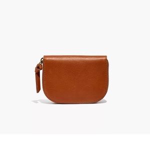 Small Madewell Genuine Leather Zip Wallet